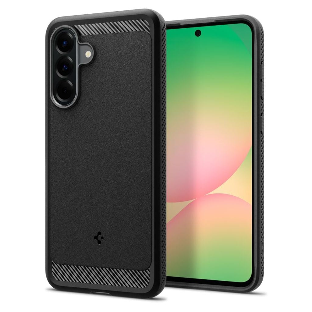 Spigen Rugged Armor-skal till Samsung Galaxy A56 5G - Svart