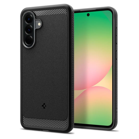Spigen Rugged Armor-skal till Samsung Galaxy A56 5G - Svart