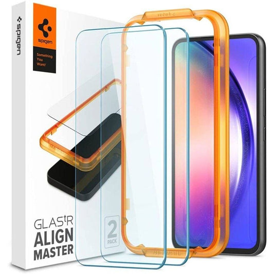 Spigen Samsung Galaxy A54 5G Screen protector in tempered glass Alm Glas.Tr, 2-pack