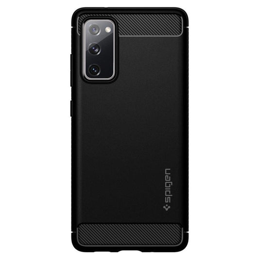 Spigen Samsung Galaxy S20 FE Rugged Armor Cover - Matte Black