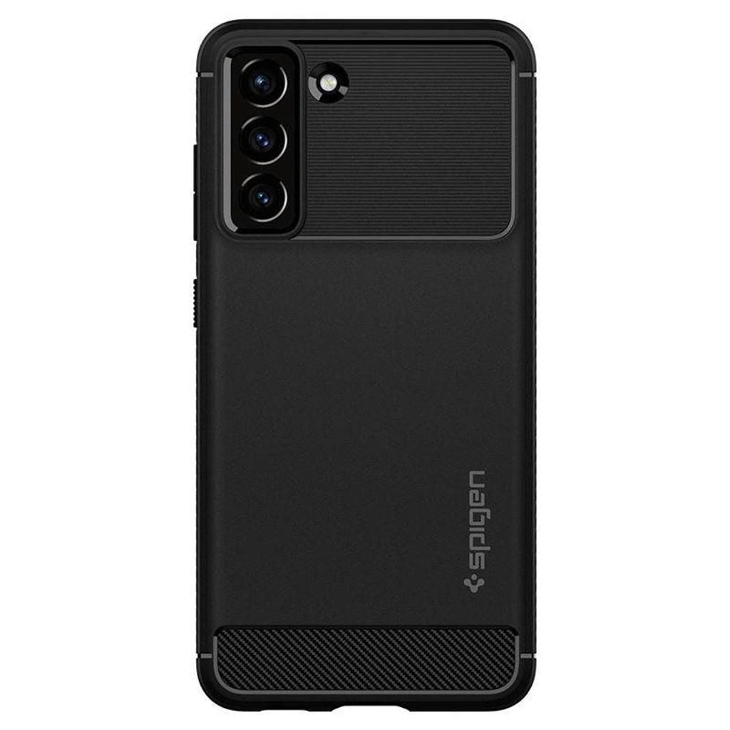Spigen Samsung Galaxy S21 FE Rugged Armor Case - Matte Black