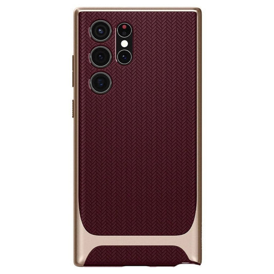 Spigen Samsung Galaxy S22 Ultra Neo Hybrid Galaxy Case - Burgundy