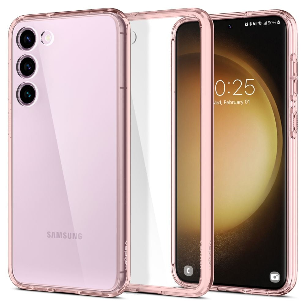 Spigen Samsung Galaxy S23 Ultra Hybrid Case - Rose Crystal