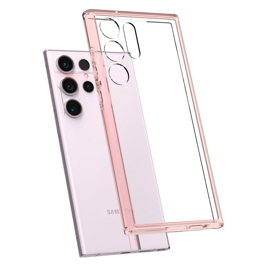 Spigen Samsung Galaxy S23 Ultra Ultra Hybrid Case - Rose Crystal