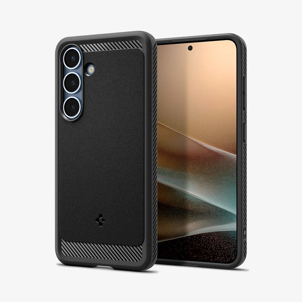Spigen Samsung Galaxy S25 Plus Rugged Armor MagFit Case - Matte Black