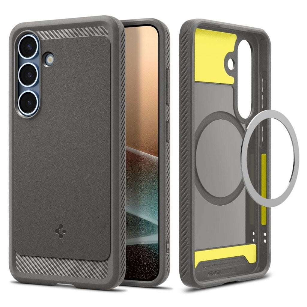 Spigen Samsung Galaxy S25 Rugged Armor MagSafe Case - Gray