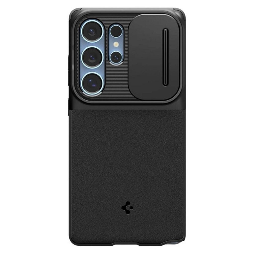 Spigen Samsung Galaxy S25 Ultra Optik Armor Case - Black