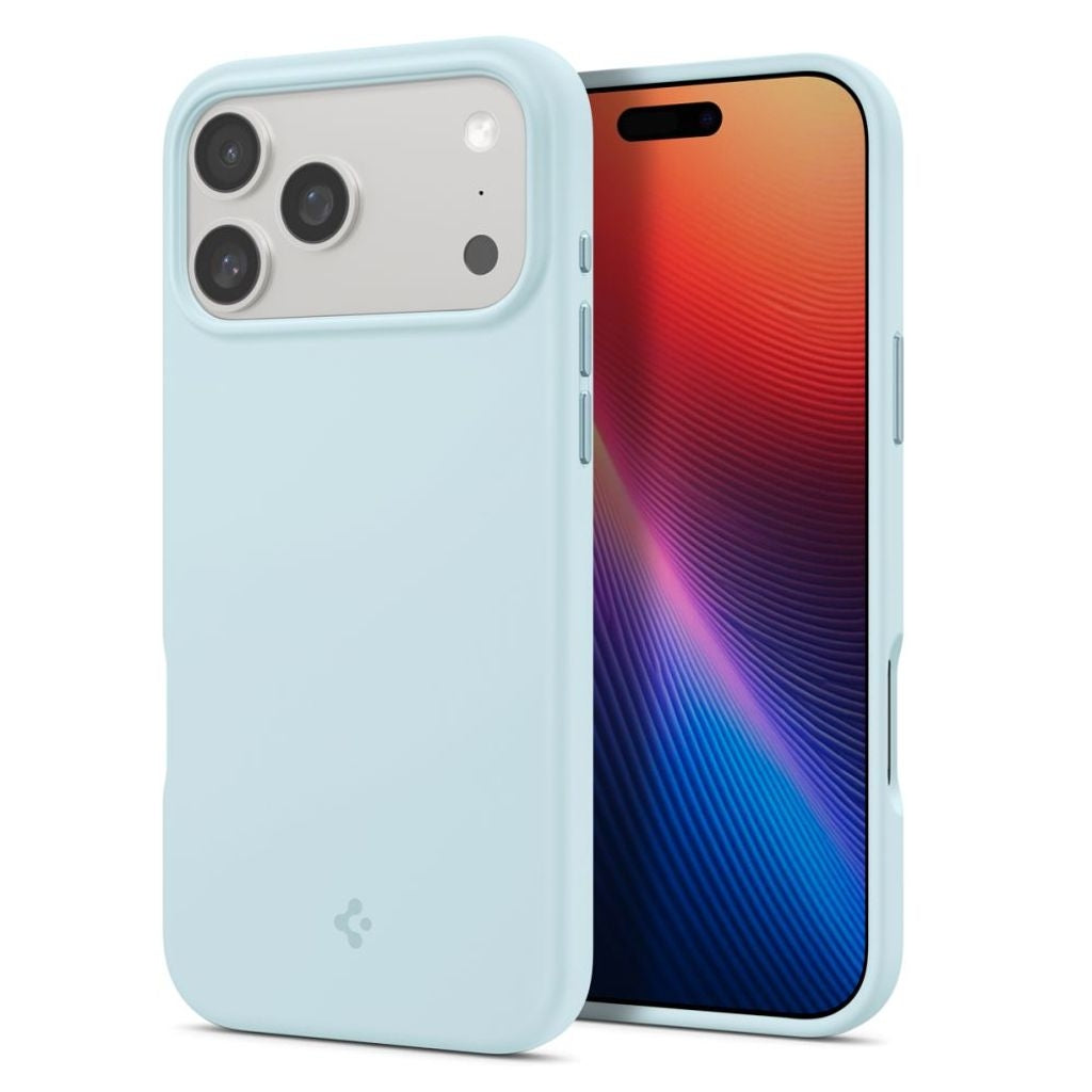 Spigen Silicone Fit MagSafe Case for iPhone 17 Pro Max - Blue
