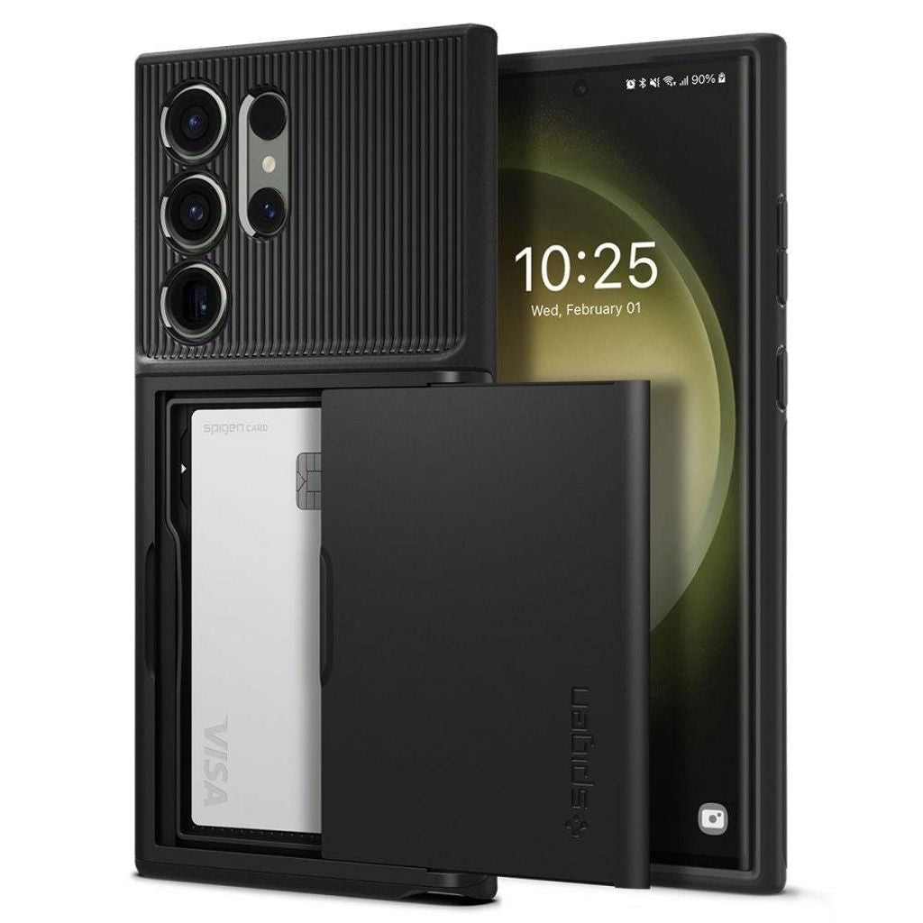 Spigen Slim Armor CS Cover for Samsung Galaxy S23 Ultra - Black