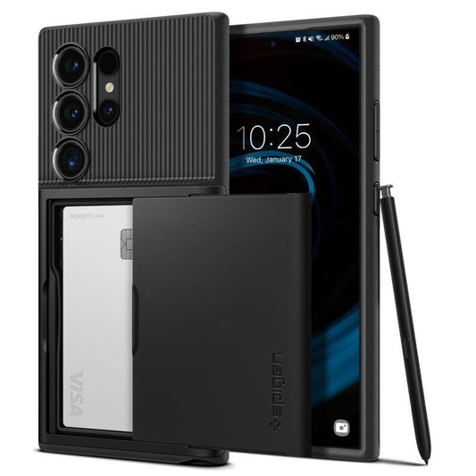 Spigen Slim Armor CS case for Samsung Galaxy S24 Ultra - black