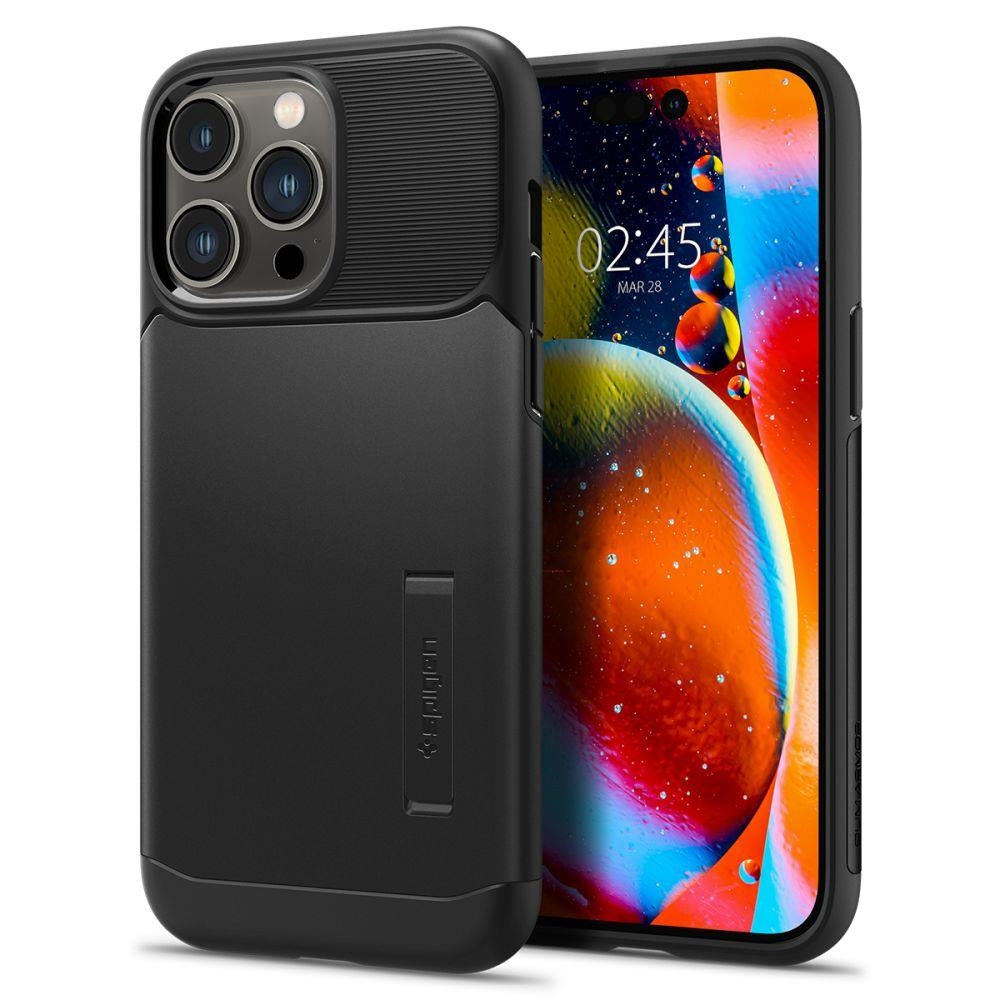 Spigen Slim Armor Cover for iPhone 14 Pro Max - Black