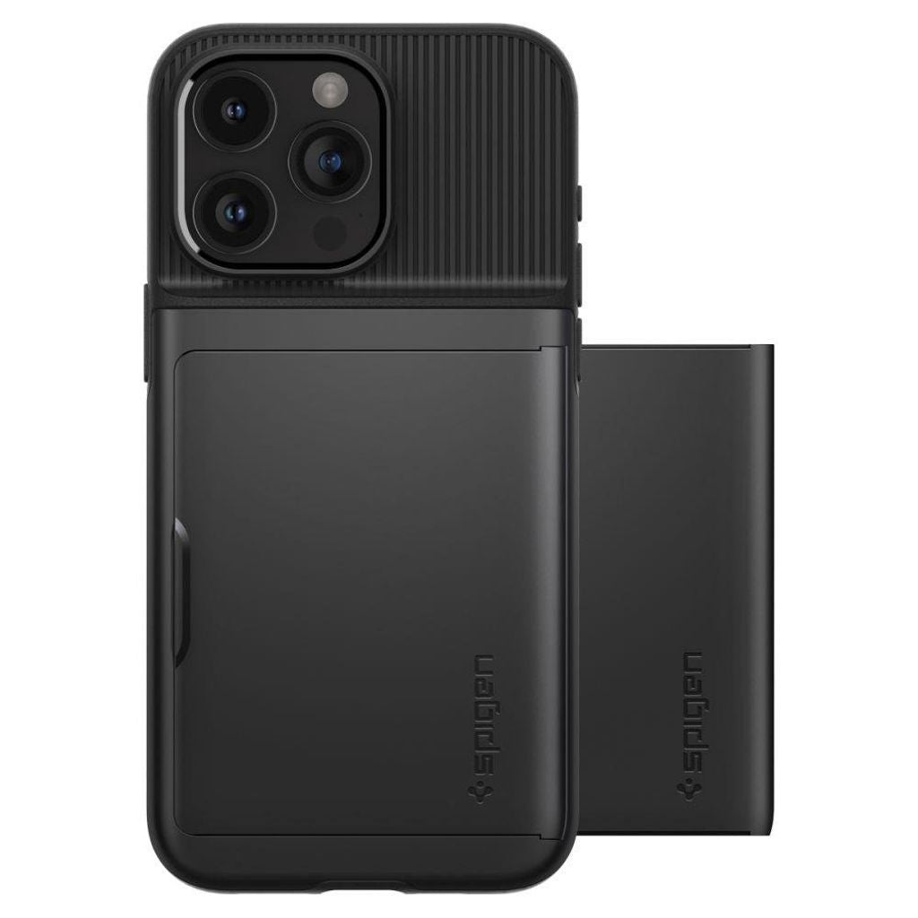 Spigen Slim Armor iPhone 15 Pro case - Black