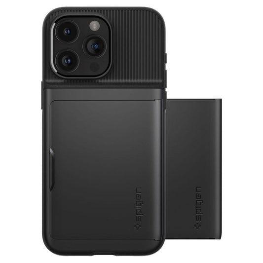 Spigen Slim Armor iPhone 15 Pro case - Black