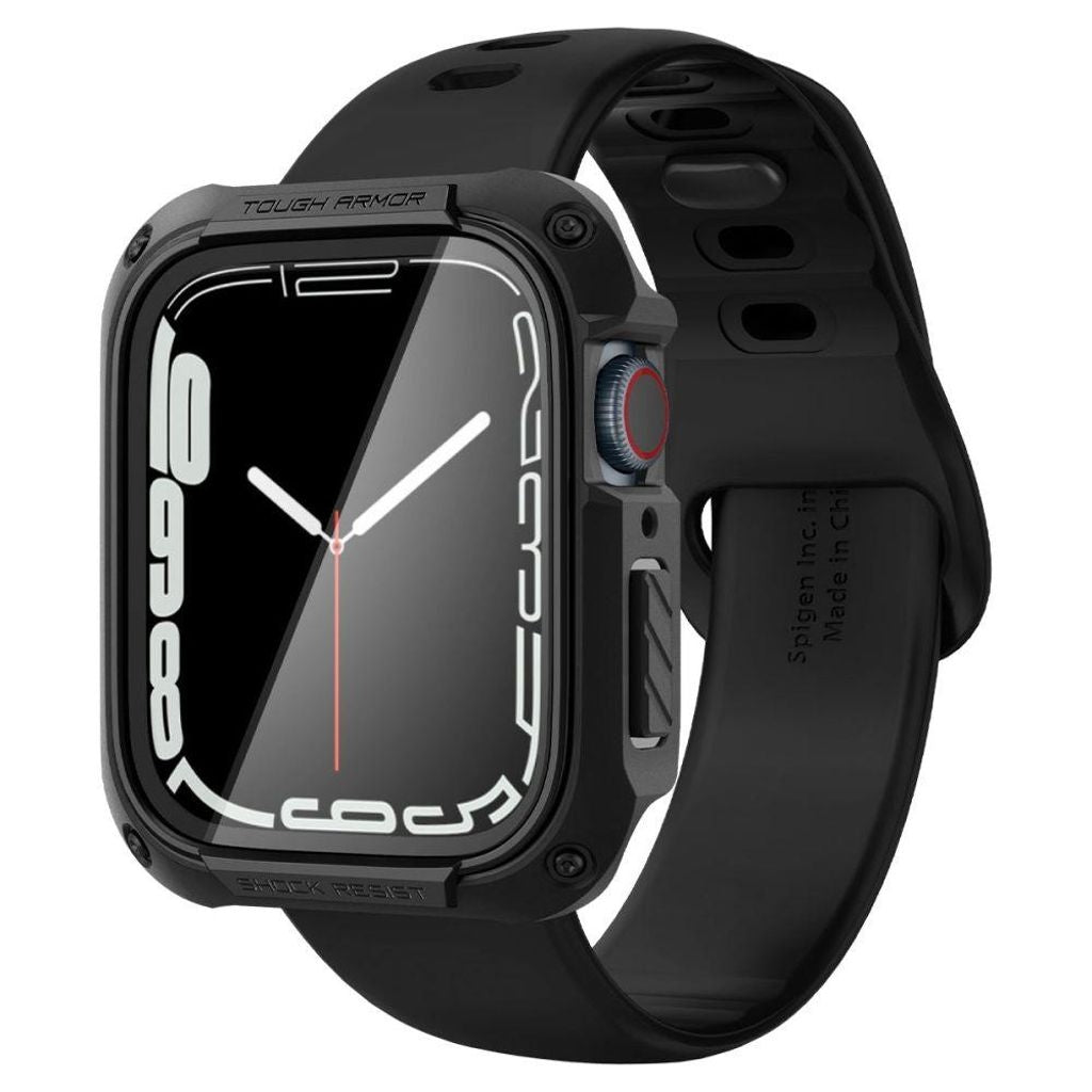 Spigen Tough Armor Case Apple Watch 7 / 8 / 9 (45 Mm) - Black