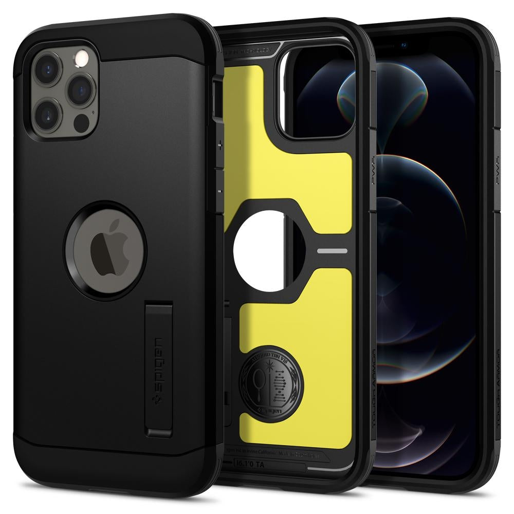 Spigen Tough Armor Case for iPhone 12/12 Pro - Black