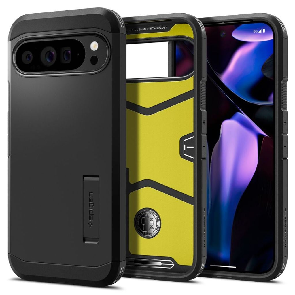 Spigen Tough Armor-skal till Google Pixel 9 Pro XL - Svart