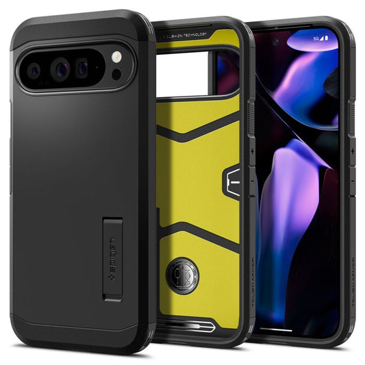 Spigen Tough Armor-skal till Google Pixel 9 Pro XL - Svart