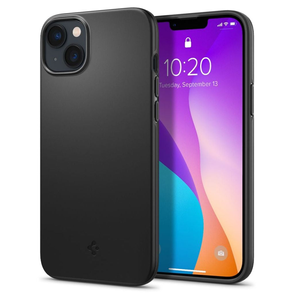 Spigen Tunt Passformsskal För iPhone 14 Plus - Svart