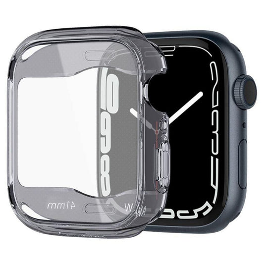 Spigen Ultra Hybrid Case For Apple Watch 7/8/9 (41 Mm) - Transparent Grey
