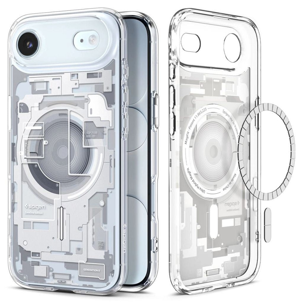 Spigen Ultra Hybrid MagSafe Zero One Case for iPhone Air - White