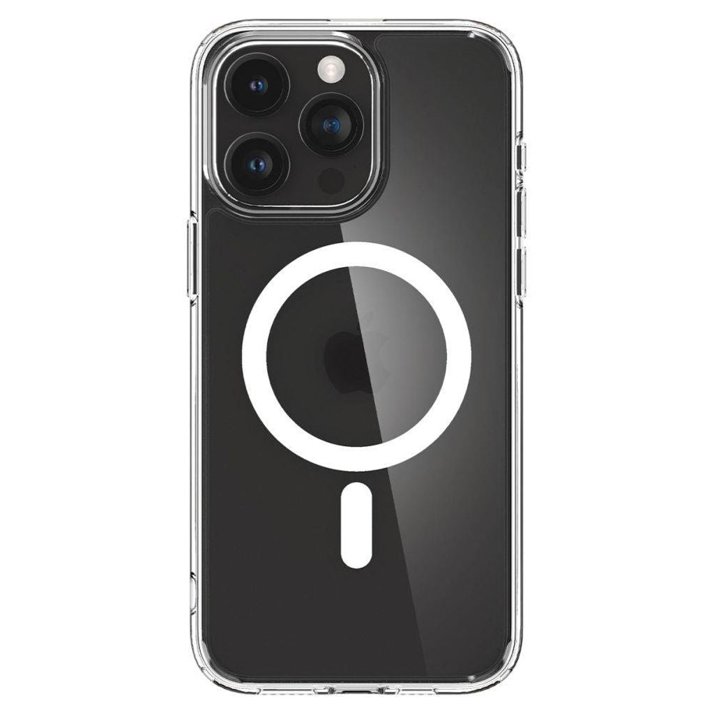 Spigen Ultra Hybrid Mag iPhone 15 Pro Case - Transparent