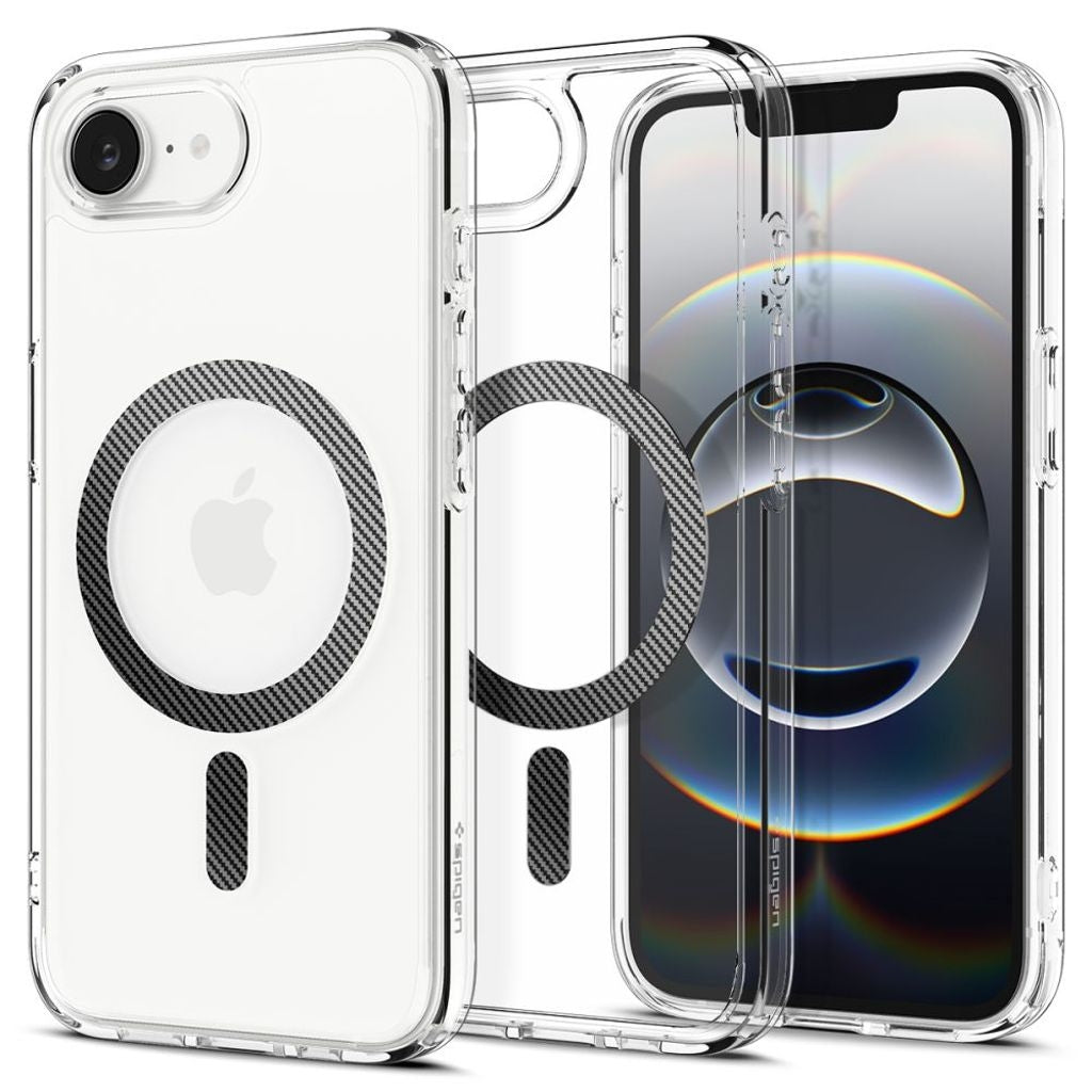Spigen Ultra Hybrid Magsafe-skal till iPhone 16E - Transparent