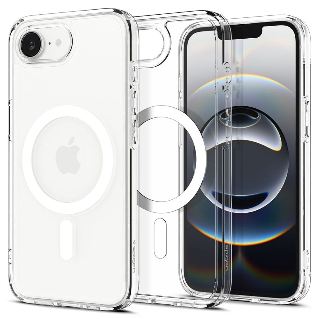 Spigen Ultra Hybrid Magsafe-skal till iPhone 16E - Transparent