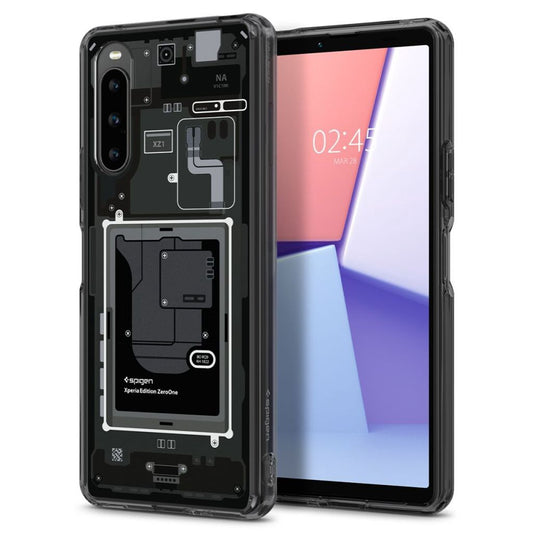 Spigen Ultra Hybrid Zero One-skal till Sony Xperia 10 V - Mörkgrå