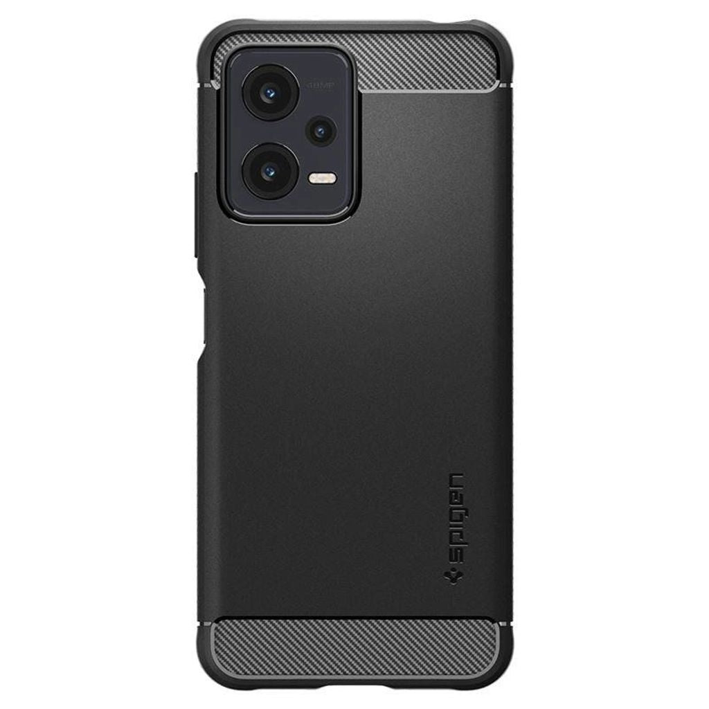 Spigen Xiaomi Redmi Note 12 5G / Poco X5 5G Rugged Armor Cover - Matte Black