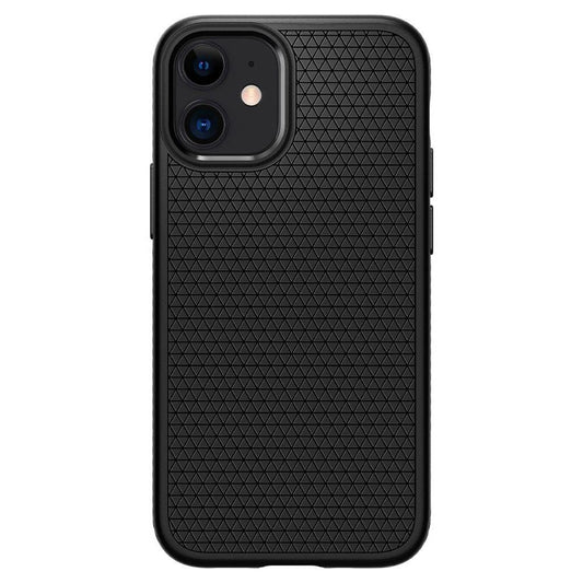 Spigen iPhone 12 Mini Liquid Air Case Matte - Black