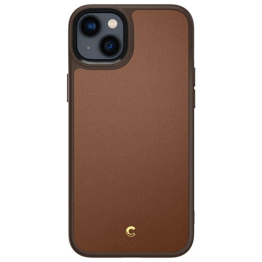 Spigen iPhone 14 Plus Cyrill Kajuk Mag Magsafe Cover - Saddle Brown