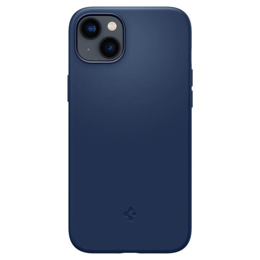 Spigen iPhone 14 Plus Silicone Fit Mag Magsafe Cover - Navy Blue