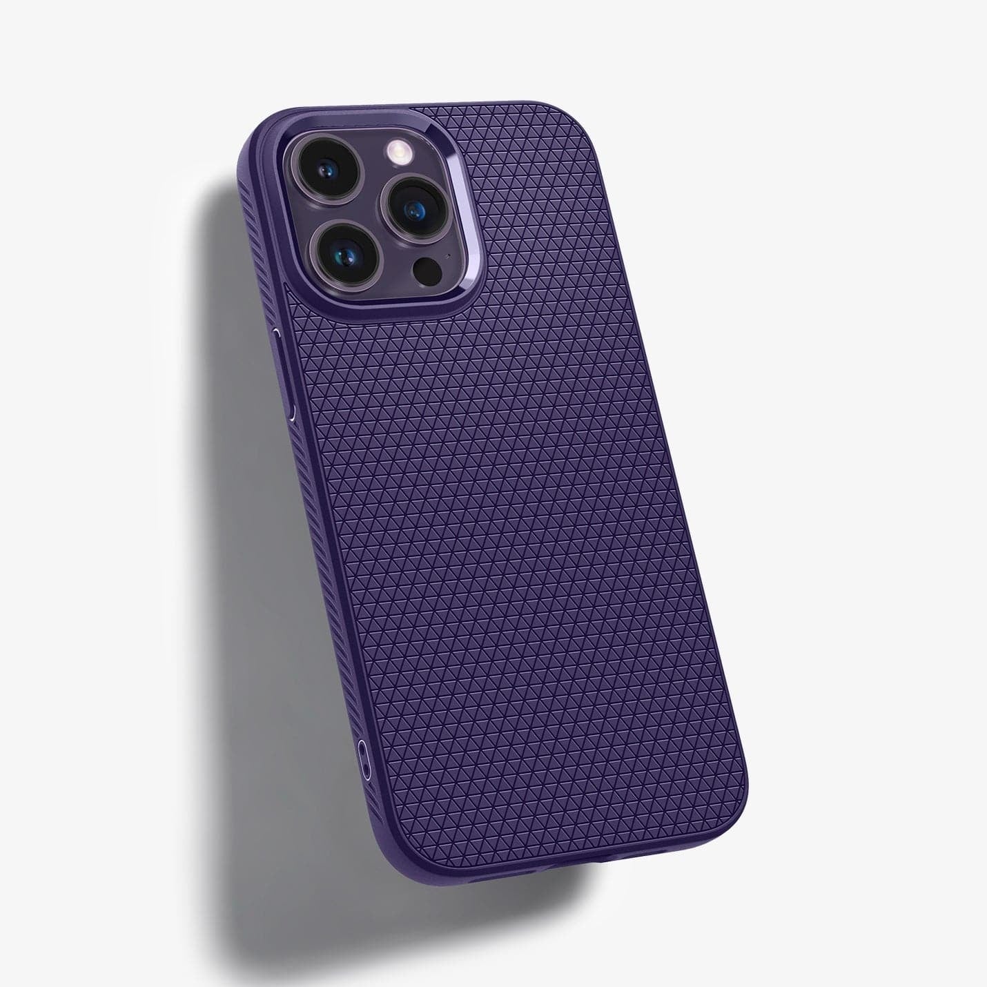 Spigen iPhone 14 Pro Max Liquid Air Cover - Deep Purple