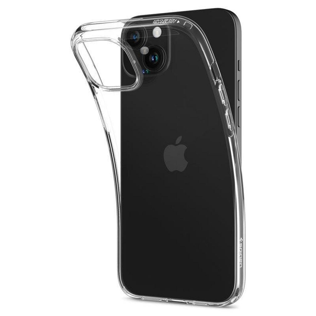 Spigen iPhone 15 Crystal Flex Cover - Crystal Clear