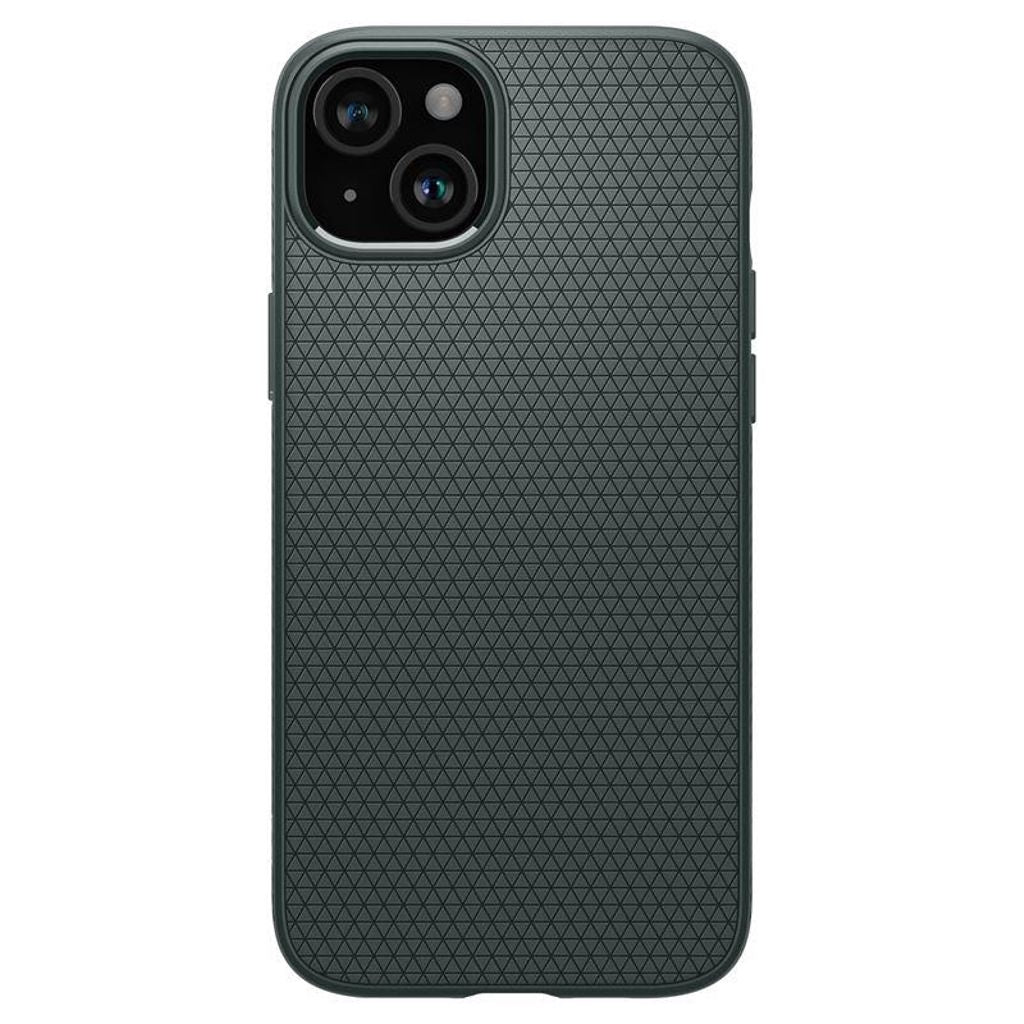 Spigen iPhone 15 Liquid Air Case - Abyss Green