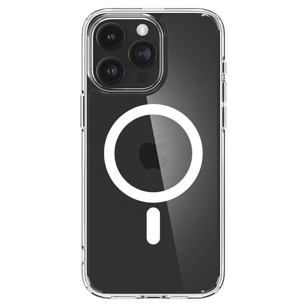 Spigen iPhone 15 Pro Crystal Hybrid Case Magsafe - White