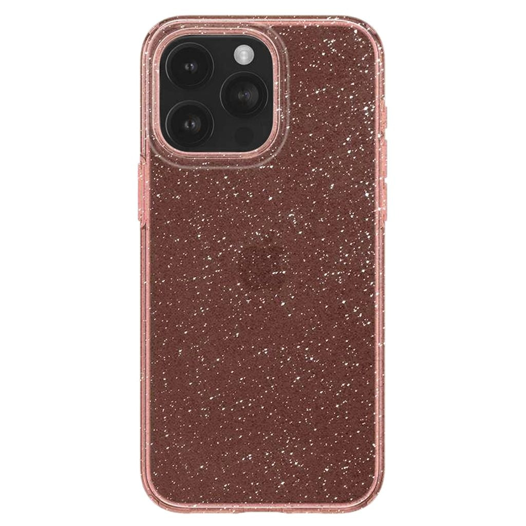 Spigen iPhone 15 Pro Liquid Cyrstal Shell Glitter - Rose Quartz