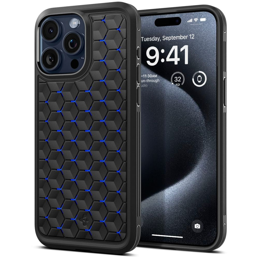 Spigen iPhone 15 Pro Max Cryo Armor Cover - Cryo Blue