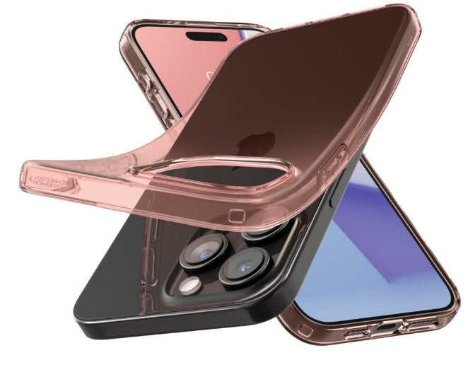 Spigen iPhone 15 Pro Max Crystal Flex Cover - Rose Crystal