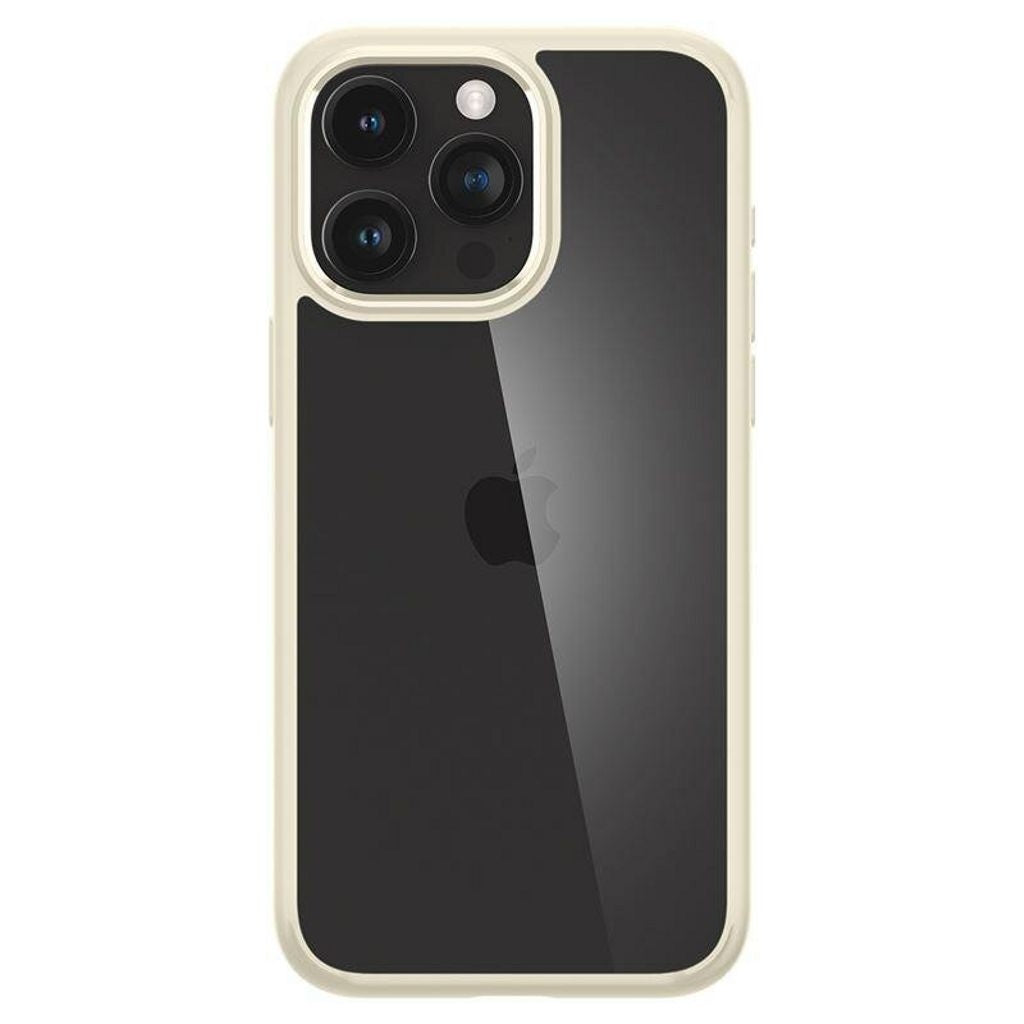 Spigen iPhone 15 Pro Max Crystal Hybrid Cover - Sand Beige
