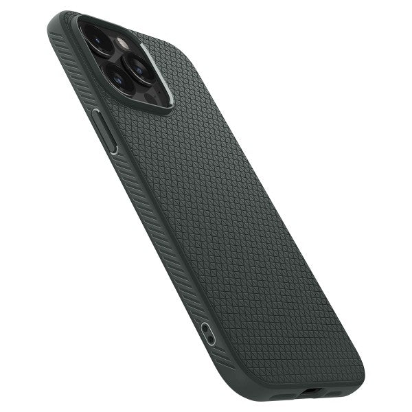 Spigen iPhone 15 Pro Max Liquid Air Cover - Abyss Green