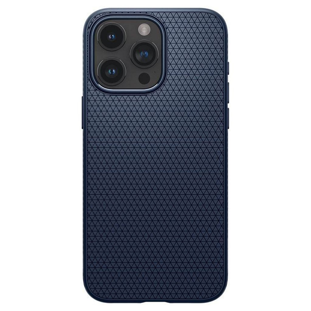Spigen iPhone 15 Pro Max Liquid Air Cover - Navy Blue