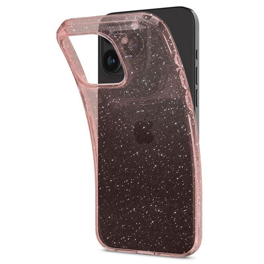 Spigen iPhone 15 Pro Max Liquid Cyrstal Shell Glitter - Rose Quartz