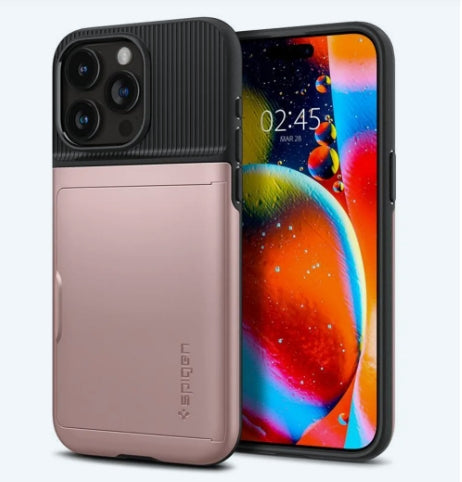 Spigen iPhone 15 Pro Max Slim Armor Shell Cs - Rose Gold