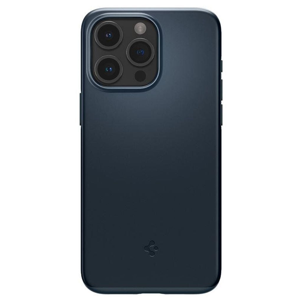 Spigen iPhone 15 Pro Thin Fit Case - Metal Slate