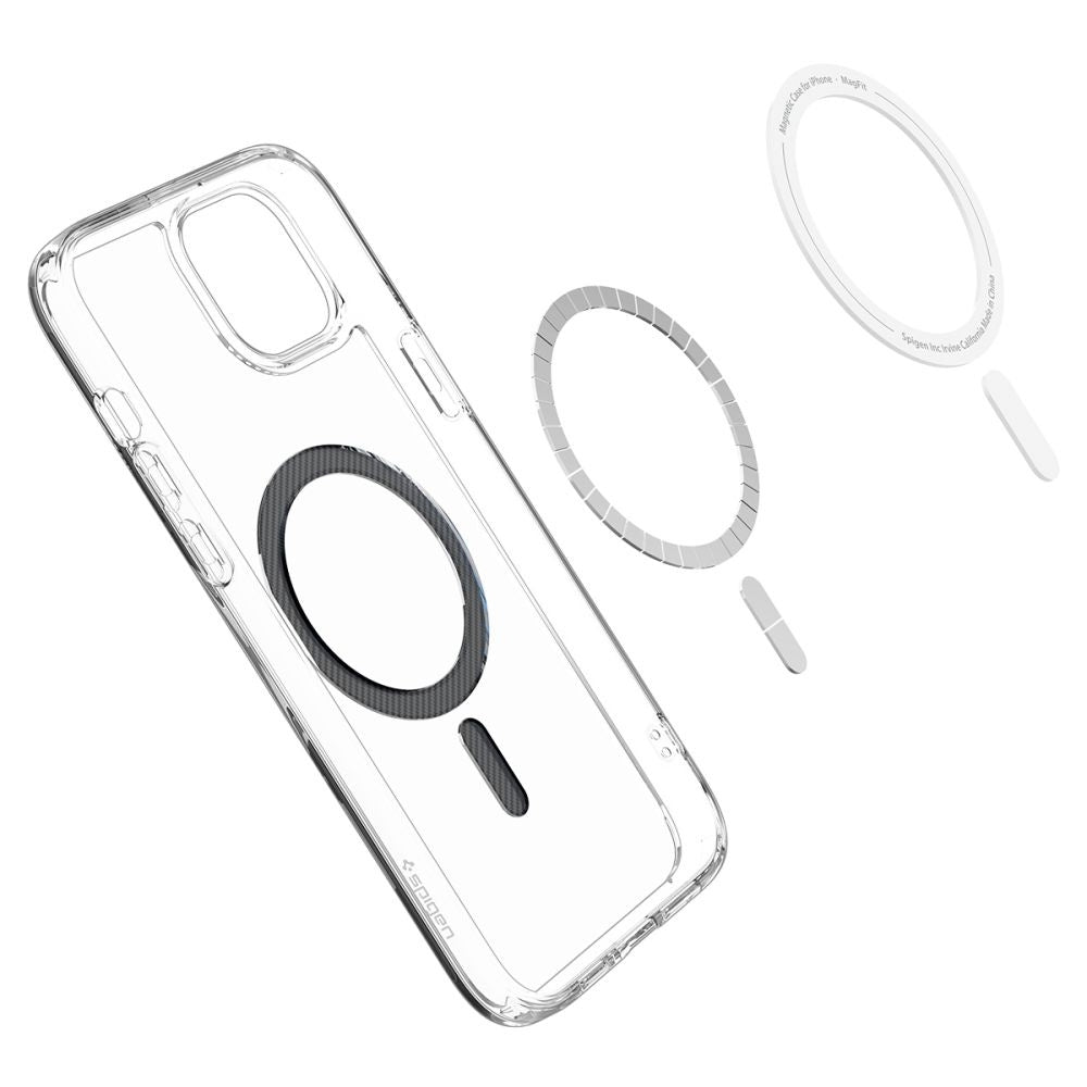 Spigen iPhone 15 Ultra Hybrid Case Mag Magsafe - Carbon Fiber