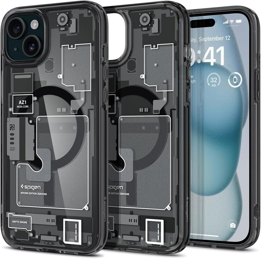 Spigen iPhone 15 Ultra Hybrid Case Mag Magsafe Zero One - Dark Gray