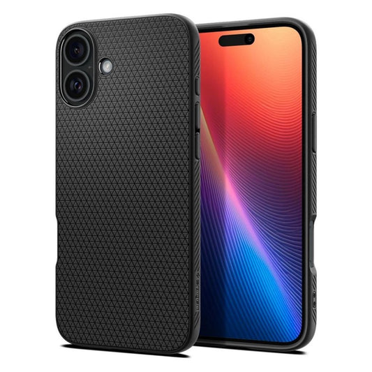Spigen iPhone 16 Liquid Air Case - Black