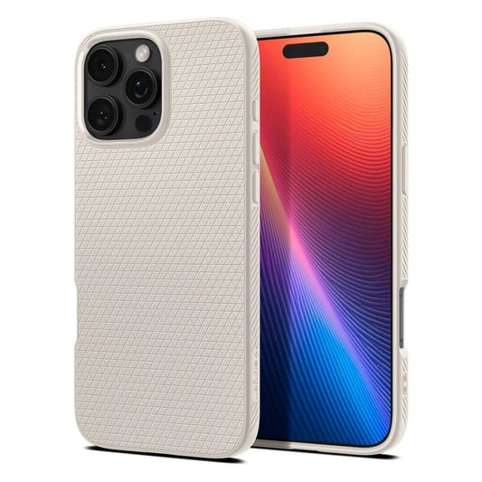 Spigen iPhone 16 Pro Liquid Air Cover - Titanium