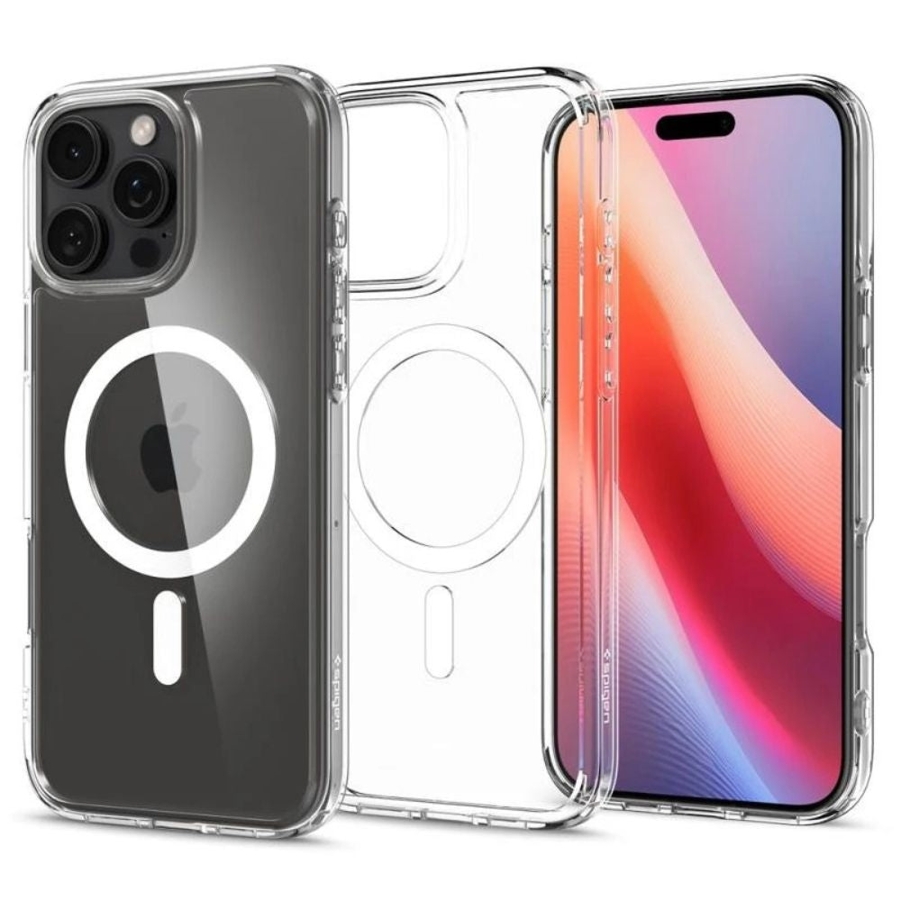 Spigen iPhone 16 Pro Liquid Crystal MagSafe Cover - Transparent